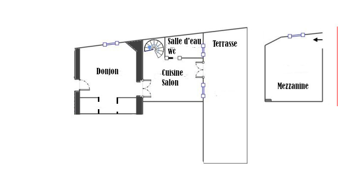 Plan du repaire des passions - L'antre des vices, gites BDSM en Rhone-Alpes Plan du repaire des passions - L'antre des vices, gites BDSM en Rhone-Alpes