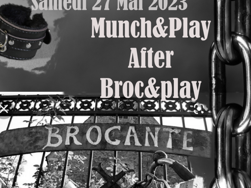 Evènement BDSM Valence : 27/05/2023 : Munch&Play After Broc | Antre Des Vices