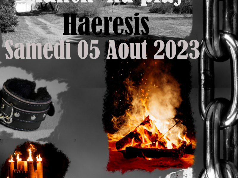 Evènement BDSM Valence : 05/08/2023 : Munch&Play Haeresis | Antre Des Vices