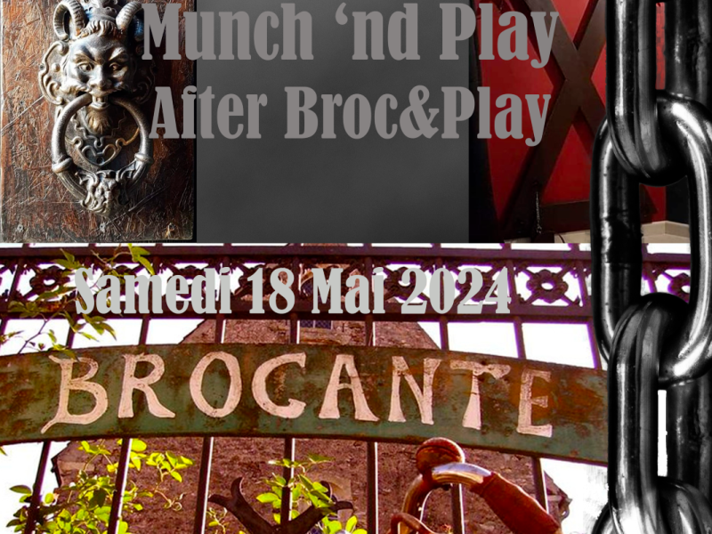 Evènement BDSM Valence : 18/05/2024 : Broc&Play | Antre Des Vices