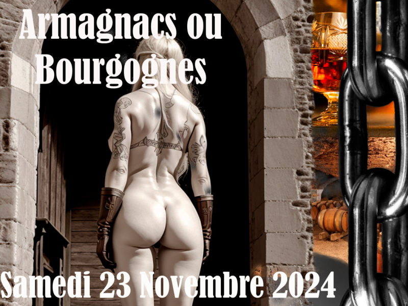 Evènement BDSM Valence : 23/11/2024 : Munch&Play armagnacs ou bourgognes | Antre Des Vices