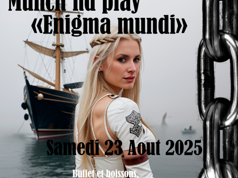 Evènement BDSM Valence : 23/08/2025 : Munch&Play enigma mundi | Antre Des Vices