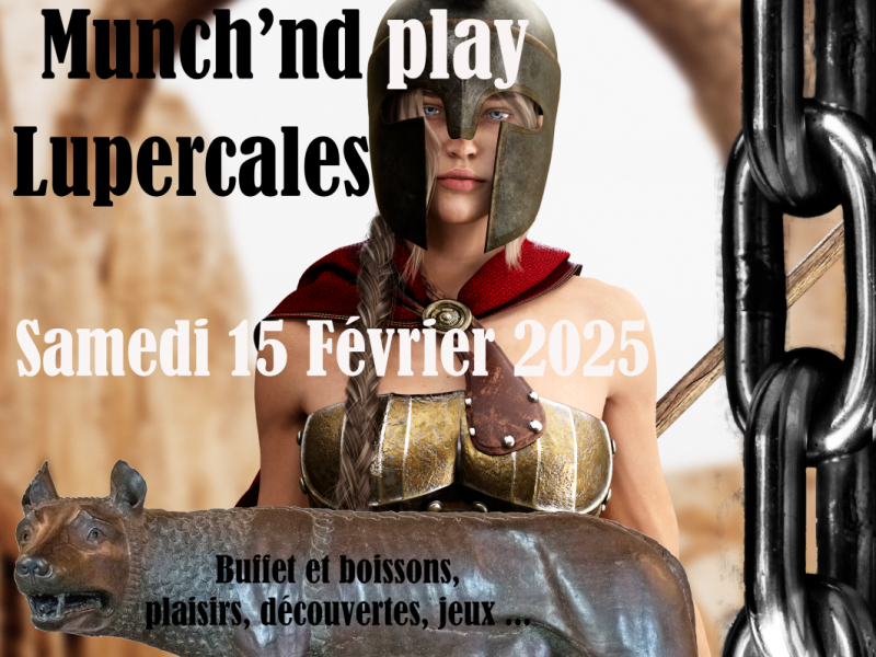 Evènement BDSM Valence : 15/02/2025 : Munch&Play Lupercales | Antre Des Vices