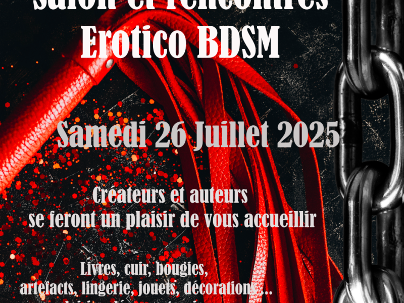Evènement BDSM Valence : 26/07/2025 : Rencontres et Salon Erotico BDSM | Antre Des Vices
