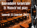 Ev&egrave;nement BDSM Valence : 23/01/2027 : AG Dolandie et Munch&Play | Antre Des Vices