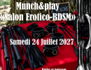 Ev&egrave;nement BDSM Valence : 24/07/2027 : Munch&Play Salon Erotico BDSM | Antre Des Vices