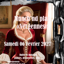 Ev&egrave;nement BDSM Valence : 06/02/2027 : Munch&Play Vergennes | Antre Des Vices