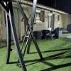 Une vue de la terrasse du repaire des passions, un des gites bdsm de l'Antre Des Vices en Rhone-Alpes