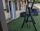 Terrasse du repaire des passions, un des gites bdsm de l'Antre Des Vices en Rhone-Alpes